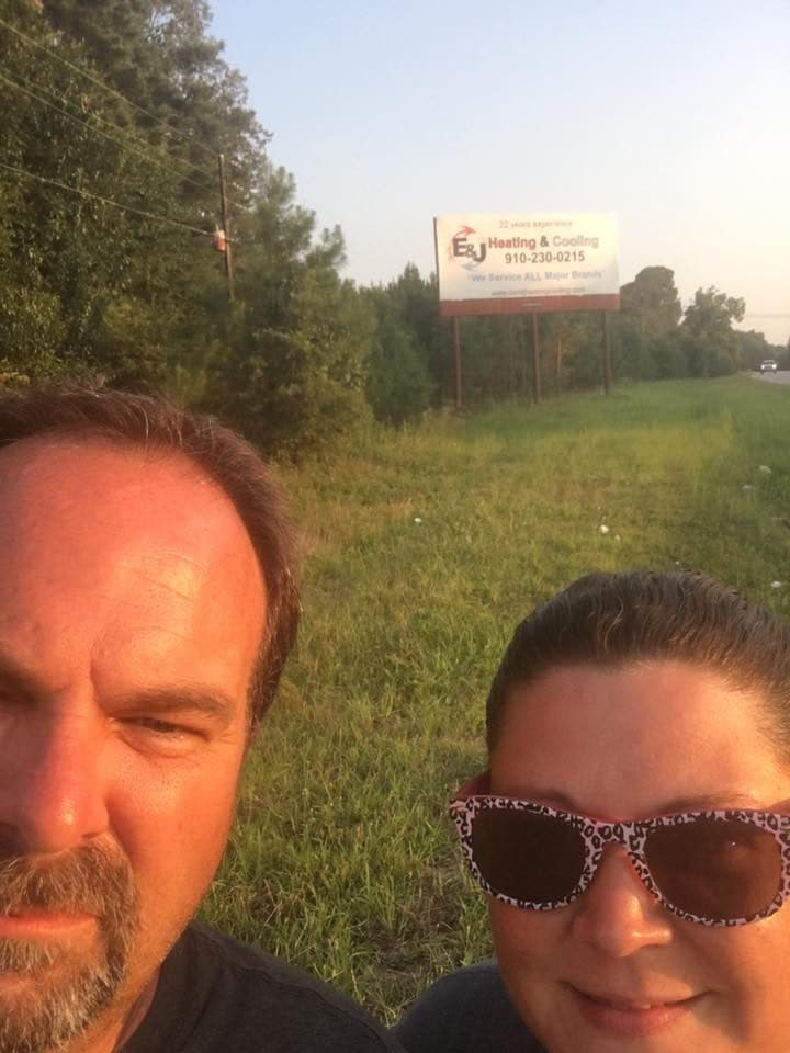 Eric and Jennifer Beasley, owners of E&J Heating & Cooling
